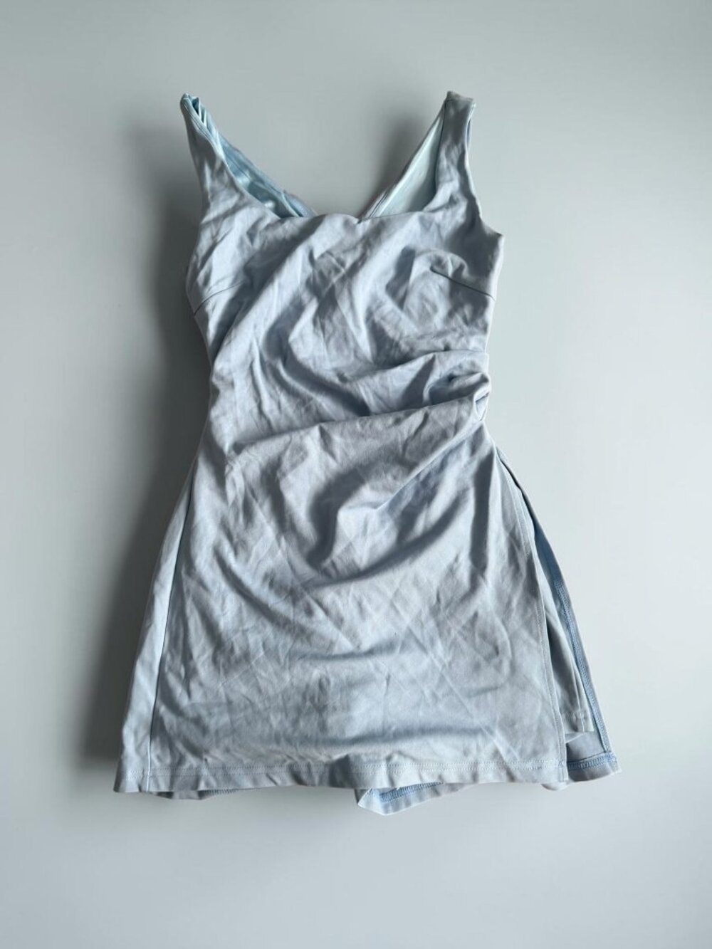 CHICME Light Blue Active Dress w/ Shorts Size Medium NEW
